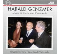 HARALD GENZMER Music for Harp & Violoncello (CD)