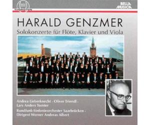 HARALD GENZMER Solo Concertos (CD)