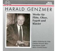 HARALD GENZMER Works for Flute Oboe Bassoon Piano (CD)