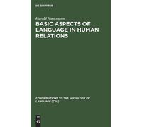 Harald Haarmann Basic Aspects of Language in Human Relations (Copertina rigida)