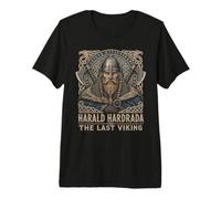 Harald Hardrada L'Ultimo Guerriero norreno Vichingo Maglietta Premium