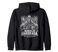 Harald Hardrada Ultimo re Vichingo norreno Felpa con Cappuccio