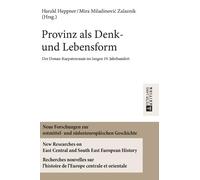 Harald Heppner Provinz als Denk- und Lebensform (Copertina rigida)