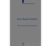 Harald Martin Wahl Das Buch Esther (Copertina rigida)