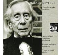 Harald Saeverud Complete Works for Violin (Andersen, Sonderjylland So) (CD)