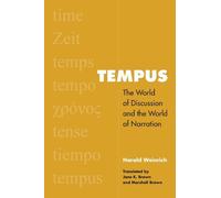 Harald Weinrich Tempus (Copertina rigida) Verbal Arts: Studies in Poetics