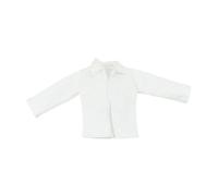 harayaa 1/12 Action Figure Vestiti Bambola Abbigliamento Collezionabile Moda Costume Accessorio Modello per 6 Pollici Figura Maschio Femmina Maglietta, Bianco