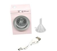 harayaa 1:12 Miniatura di mobili per Lavatrice per casa delle Bambole, Modello in Miniatura, Giocattolo di Simulazione per Camera da Letto, Rosa