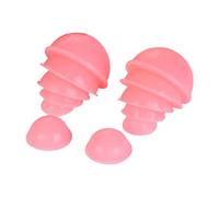 harayaa 12 Pezzi Dispositivo per Coppettazione Elastica per Coppettazione in Silicone Estrattore per Lattine in Silicone per Coppettazione in Silicone, ROSA