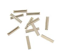 harayaa 12 Pezzi Lamella di Compatibile | Sottile, Connettore per Modellismo Ferroario, Universale H0, Modellisti, Hobbisti