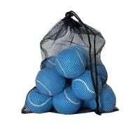 harayaa 12 Pezzi Palline Tennis Palline Allenamento Pratica Elastico Borsa Portatile Materiale Gomma Feltro Adatte per Bambini Adulti Allenamenti, Blu