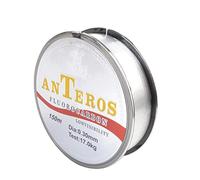harayaa 150 M Fluorocarbon Lenza da Pesca Subacquea Antiurto Acqua Salata Acqua Dolce Accessori per La Pesca alla Trota, 0,3 38 libbre