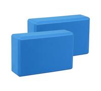 harayaa 2 Pezzi Blocchi Supporti per Equilibrio Accessori per Allenamento Cubi Ad Alta Densità per Approfondire Le Posizioni Adatti per Pratica di Stabil, Blu Navy