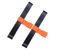 harayaa 2 Pezzi di Cinturino Elastico in Gomma per Bombola da Sub, Adatto per Snorkeling E Immersioni. Ricambio per Attrezzatura Subacquea, Arancione