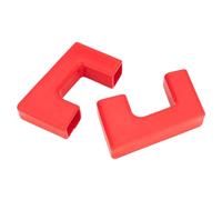 harayaa 2 pezzi di ganci di traino, accessori, manicotti di gomma per ganci di traino, parti di riparazione facili da installare