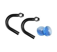 harayaa 2 Pezzi Manubrio da Bici Barra Angolare Esterna Corno di Bue Manopole Ausiliarie Barra Secondaria Ergonomico in Alluminio Adatto per Bici da Corsa, Nastro Manubrio Blu