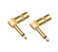 harayaa 2x Teste per Cavi per Chitarra Elettrica Teste per Cavi per Strumenti Elettrici per Scene Rock