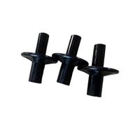 harayaa 3x Maniche per Piane a Tamburo Accessorio Musicale Portatile a Doppia Testa, Supporto per Piatti Robusti per Gli Accessori a Percussione a Batteria,