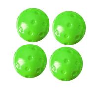 harayaa 4 Palline da Pickleball Professionali, 74 Mm, per Principianti, per Allenarsi, al Chiuso E All'aperto, nel, Verde