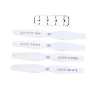 harayaa 4 Pezzi di eliche per droni, Parti di Ricambio da 5,71 Pollici, Facile Installazione con Tappo, Accessori per quadricotteri ZD8-gps x52 x6 P30 ZD6, Bianco