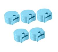 harayaa 5 pezzi di supporto per il pollice del clarinetto, manicotti di supporto per le dita, accessori per strumenti a fiato per una lunga pratica, Blu