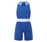 harayaa Abbigliamento da Allenamento Donna per con Top Senza Maniche E Pantaloncini con Fascia Elasticizzata per Esercizi di Footwork E Combattimento Adatta per Palestra E Torneo
