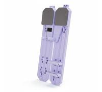 harayaa Abdominal Tavola Scorrevole Attrezzo Addominali Macchina Core Esercizi Ritorno Automatico Struttura Compatta Materiale PP con Piedini Antiscivolo, Viola, Viola, con Corda di Resistenza