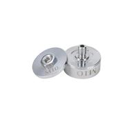 harayaa Adattatore di Bloccaggio Smerigliatrice Accessorio per Mandrino con Bloccaggio a Vite Piastra Rotonda Tenuta Stabile in Lavorazioni Gravose Metallo, size to 1