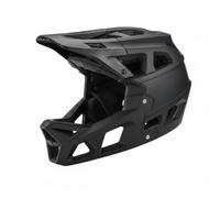 harayaa Adult Headgear Casco Integrale per Bici Casco da Trail Casco Mountain Bike Casco Downhill con Mentoniera Rinforzata E 31 Fori di Aerazione Scafo, Nero, L【59-61CM】