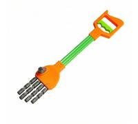 harayaa Afferraoggetti Meccanico Giocattolo Pinza Manuale Braccio Estensibile Artiglio Cinque Dita Presa Efficace per Piccoli Oggetti in Plastica per Giochi , Arancione , Grande Braccio Meccanico