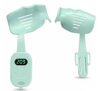 harayaa Allenatore Dita Bambini Accessorio per Guzheng Guida Mano Supporto Antiscivolo Cinghia Regolabile Plastica per Controllo Postura E Metodo Più Pulito, Verde Salice, Grande