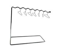 harayaa Appendiabiti per Bambole con gruccia per Vestiti da Bambina, Organizer in Metallo, Accessori per casa delle Bambole, Accessori per mobili da, Grucce Dorate 13