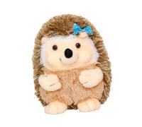 harayaa Bambola di Peluche a Forma di, Animale di Peluche, Simpatico Giocattolo Da Accompagnare Mentre Dorme, Morbido Peluche per Bambini, Ragazzi E Ra, Fiocco blu