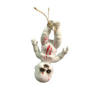 harayaa Bambola Spaventosa Decorazione Halloween Bambola Macabra Prop per Casa Stregata Realizzata in PVC con Design Unico Adatta per Bar Feste a Tema, Ragazzo Grande