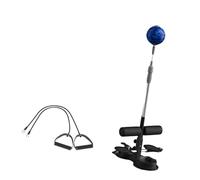 harayaa Barra up 2 in 1 Attrezzatura di Assistenza per Barra up Attrezzatura da Pavimento per Punching Ball per Interni, Corda Sottile Nera