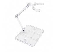 harayaa Base per Figure Collezionabili con Braccio Snodato a Due Sezioni E Morsetto Regolabile Dimensioni Compatte Circa 8 Cm Supporta Peso Grammi Adatto per, Trasparente