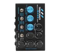 harayaa Bass Amplifier Simulator Pedale Preamp Basso Simulatore Amplificatore Effetti DI Gestione Gain Volume EQ Cab Sim Custodia in Alluminio Jack Ingresso