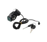 harayaa Blocco Accensione Elettrico per Bici con Serratura Manubrio Doppia Chiave Display Digitale Materiale PP Resistente Adatto a Uso Quotidiano Ricambi