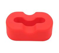 harayaa Blocco di gomma per gancio del verricello Isolatore per gancio del verricello per verricelli da 9500 libbre e oltre Riduce il rumore, Rosso