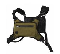 harayaa Borsa da in Tessuto Oxford Borsa d Outdoor, Ergonomico, per Spostamenti Urbani, Ciclisti, Verde Militare