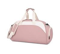 harayaa Borsa da viaggio con scomparto per calzature, design Oxford, borsa per fitness, Rosa