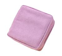 harayaa Borsa per il trucco, borsa porta tovaglioli, portatile per il ciclo mestruale, borse per ragazze, Viola