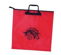 harayaa Borsa Pesatura Pesce Eva con Manico Solido Chiusura Ermetica Cuciture Saldate Impermeabile Adatta a Pesca Sportiva Escursioni Magazzinaggio, Rosso