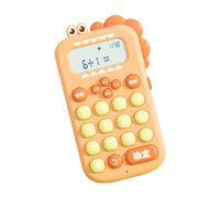 harayaa Calcolatrice Da Tavolo per Ufficio, Calcolatrice Portatile Intelligente per L'apprendimento Dei Bambini, Arancia