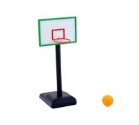 harayaa Canestro da Basket per Casa delle Bambole con Palla in 1/12 in Miniatura per Oggetti di Scena Fotografici