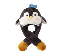 harayaa Cappello con Orecchie Mobili, Comodo Cappello con Paraorecchie per Feste di Carnevale, Nero