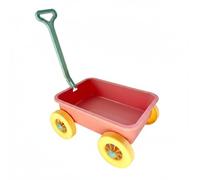 harayaa Carrello da Spiaggia per Bambini Giocattolo Wagon attività Sabbia Portatile Facile da Trasportare Adatto a Parco Esterno Spiaggia, Rosa