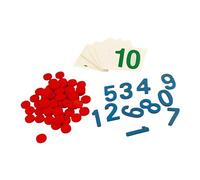 harayaa Carte E Contatori per Imparare a Contare I Numeri - Gioco di Matematica per Bambini - Carte Cognitive per La Scuola, Stile a