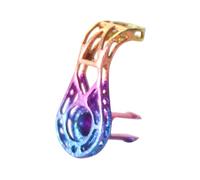 harayaa Clip per Cavi del Cambio del Deragliatore, Clip per Cavi della Bicicletta, Clip per Cablaggio del di Cambio Elettronico Cablato per Esterni PE, Multicolore