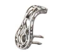 harayaa Clip per Cavi del Cambio del Deragliatore, Clip per Cavi della Bicicletta, Clip per Cablaggio del di Cambio Elettronico Cablato per Esterni PE, Argento